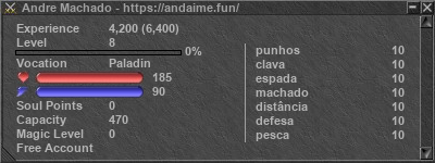 Assinatura de Andre Machado