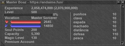 Assinatura de Master Boaz