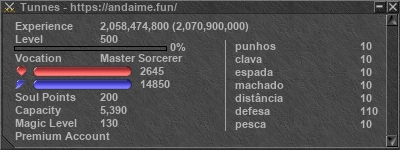 Assinatura de Tunnes